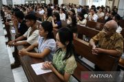 Ibadah Hari Raya Paskah di Gereja Katedral Palangka Raya