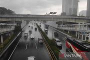 Sabtu, Jakarta diprediksi hujan ringan pada pagi dan siang hari