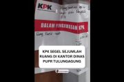 KPK segel beberapa ruang Dinas PUPR Tulungagung
