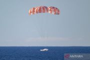 Artemis II kembali ke bumi setelah menjalani misi mengitari bulan