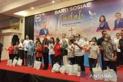 Menko AHY gelar baksos Paskah di Gereja Santo Andreas Kedoya Jakbar