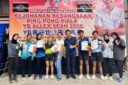 Indonesia raih emas di Kejuaraan Tenis Meja Internasional Malaka 2026