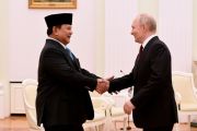 Pertemuan Prabowo dan Putin berlangsung akrab untuk kerja sama bilateral