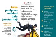 Awas penipuan validasi data jamaah haji