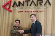 Dubes Rusia kunjungi ANTARA, bahas kerja sama informasi