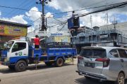 Dishub Kotim gerak cepat benahi kabel traffic light tersenggol truk