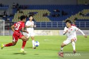 Indonesia imbang 0-0 dengan China di babak pertama
