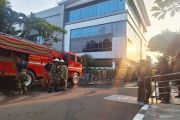 Kebakaran Gedung D Kemendagri Jaksel, dua karyawan alami luka ringan