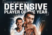 Victor Wembanyama jadi Pemain Bertahan Terbaik 2026
