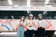 Merayakan Hari Kartini, KAI dan Kementerian Ekonomi Kreatif Hadirkan Karya Seni di Kereta Api Bersama Erika Richardo