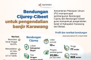 Bendungan Cijurey-Cibeet untuk pengendalian banjir Karawang