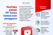 YouTube patuhi PP Tunas batasi usia pengguna