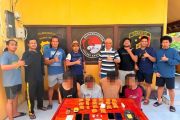 Polres Banggai amankan empat pelaku dengan sabu 1,1 kilogram