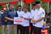 Perkuat Pembangunan Nagari, PT Semen Padang Salurkan 250 Zak Semen untuk TMMD ke-128 di Padang Pariaman