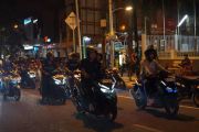 Vario 125 night ride satukan komunitas Honda di Manado