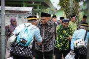 Bupati lepas jamaah calon haji Kabupaten Sleman