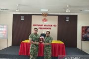 Kababinkum dan HAM Mabes TNI kunjungi Oditurat Militer Pekanbaru