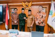 Perkuat sinergi perlindungan sosial, Bupati dan Wakil Bupati Pasbat kunjungi Kemensos