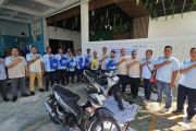 YBM PLN UP3 Tanjungpinang gelar servis motor gratis bagi pengendara ojek pangkalan