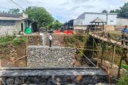 Progres pembangunan jembatan di Lombok Timur capai 40 persen