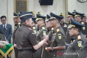 Muhibuddin dilantik jadi Kajati Sumut, Harli Siregar ditugaskan ke Kejagung