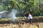 Petani di Padang mulai benahi lahan pertanian dari material galodo