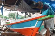 Sentra perahu klotok Pahandut Seberang, bertahan di tengah modernisasi