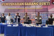 Polda Riau musnahkan narkoba senilai Rp71,5 milliar
