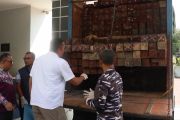 TNI AL gagalkan penyelundupan kayu ke luar Kaltim