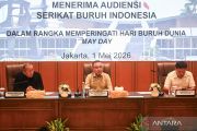 Peringatan Hari Buruh Internasional di Jakarta
