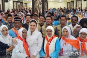 PPIHMakassar berangkatkan 387 jamaah calon haji Maluku Utarake Arab Saudi