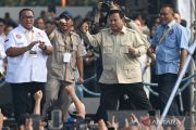 Merasa selalu didukung buruh Prabowo bersumpah sejahterakan rakyat