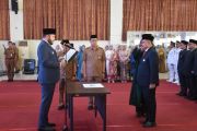 Dilantik Wako Fadly Amran, Raju Minropa resmi jabat Sekda Padang