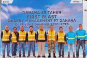 PT Dahana lakukan peledakan perdana pengelolaan kuari di IUP PT BGR Buton Tengah