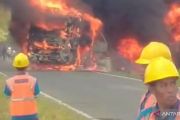 BPBD Muratara evakuasi 16 korban tewas akibat tabrakan maut bus ALS