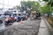Perbaikan drainase di Jalan Aroepala Makassar digesa
