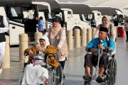Kloter Solo awali kedatangan jamaah calon haji Gelombang II di Makkah