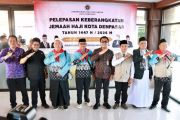 Jamaah Bali menuju Embarkasi Surabaya, berangkat ke Tanah Suci Minggu