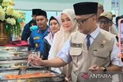 Menhaj tertarik menu makanan jamaah haji Embarkasi Lombok