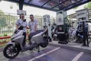 ALVA hadirkan fasilitas motor listrik terpadu ALVA Studio Indy Bintaro