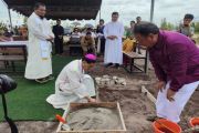 Keuskupan Palangka Raya bangun 'Rumah Marilah Kita Berdoa' di Katolik Center