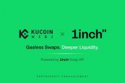 KuCoin Web3 Wallet Kini Terintegrasi dengan 1inch Swap API, Hadirkan Transaksi RWA Tanpa Gas Tokens dan Perlindungan MEV