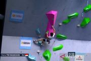 Langkah Srondeng terhenti di semifinal World Climbing Series Wujiang