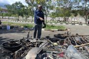 Komnas HAM Papua temukan 30 kendaraan terbakar di Stadion Lukas Enembe