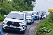 Auto2000 uji ketangguhan New Veloz Hybrid EV di tanjakan Bromo