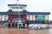 Satpolairud Polres Karimun gagalkan penyelundupan 9,5 ton timah ilegal