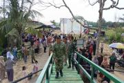 TNI rampungkan pembangunan jembatan gantung di Aceh Tamiang
