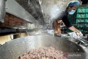 Dapur katering dengan cita rasa Nusantara untuk kebutuhan konsumsi  jamaah calon haji Indonesia