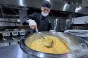Dapur katering dengan cita rasa Nusantara untuk kebutuhan konsumsi  jamaah calon haji Indonesia