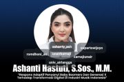 Ashanty jalani ujian doktor terbuka di Universitas Airlangga pada Rabu